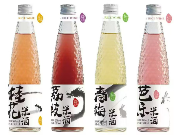 一沐果“寫意小酒”果酒系列 酒精度8%