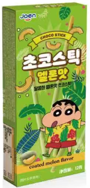 joen哈密瓜味饼干棒12g