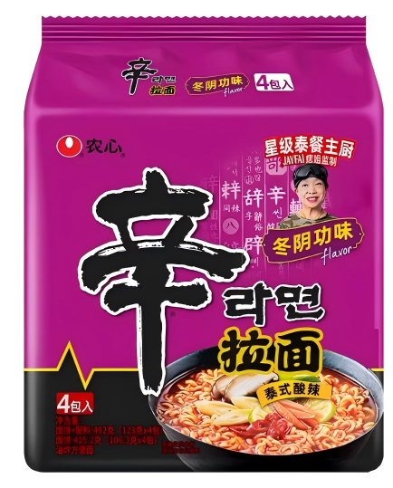 農(nóng)心冬陰功辛拉面