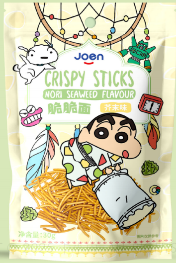 joen芥末味脆脆面30g