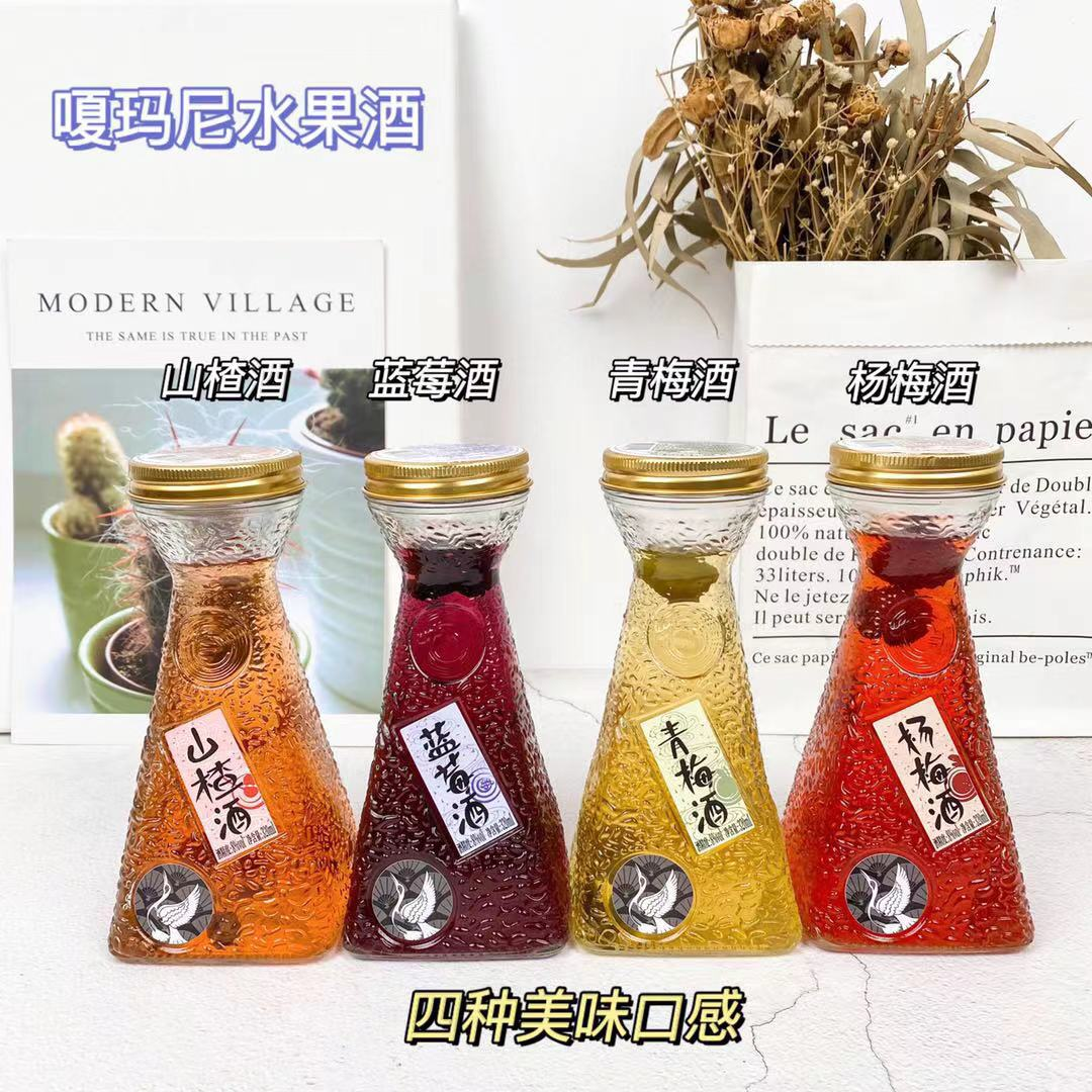 嗄瑪尼仙鶴果肉酒系列 酒精度：8%