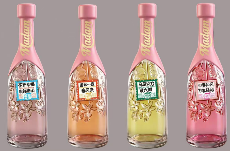 一沐果“一束花開幸福”米酒系列 酒精度6%