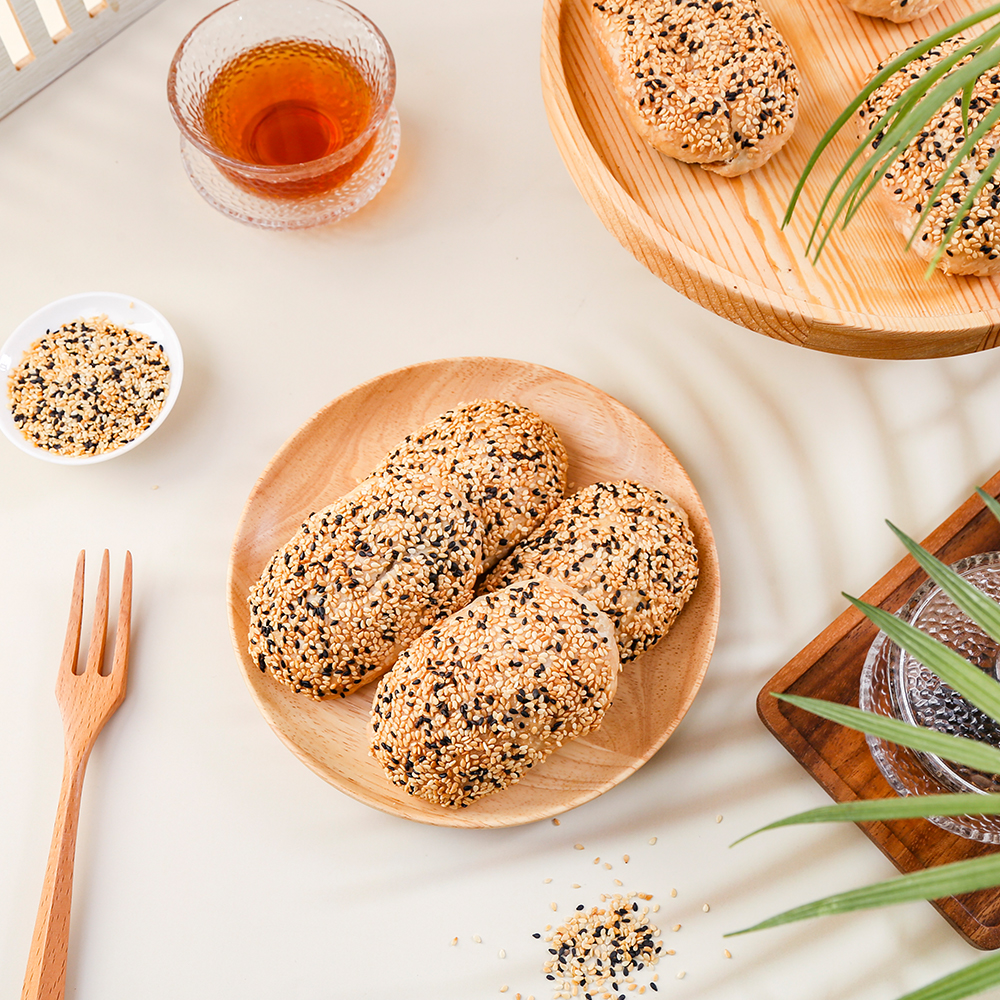 蟹殼黃（蘿卜絲、黑芝麻、蔥香口味）