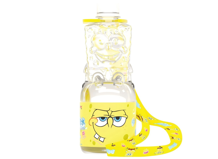 喬克蒂姆|海綿寶寶卡通飲用天然礦泉水 （背帶款）