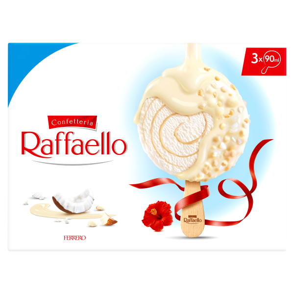 拉斐爾冰淇淋棒 3支裝（3x90ml）