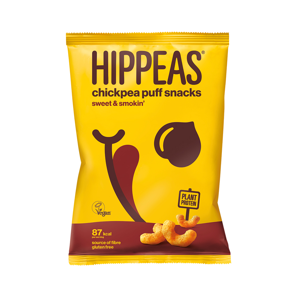 Hippeas甜煙熏風(fēng)味鷹嘴豆泡芙條（膨化食品）