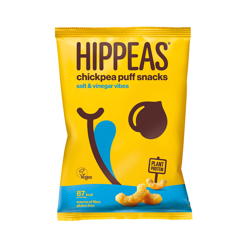 Hippeas鹽醋風(fēng)味鷹嘴豆泡芙條（膨化食品）