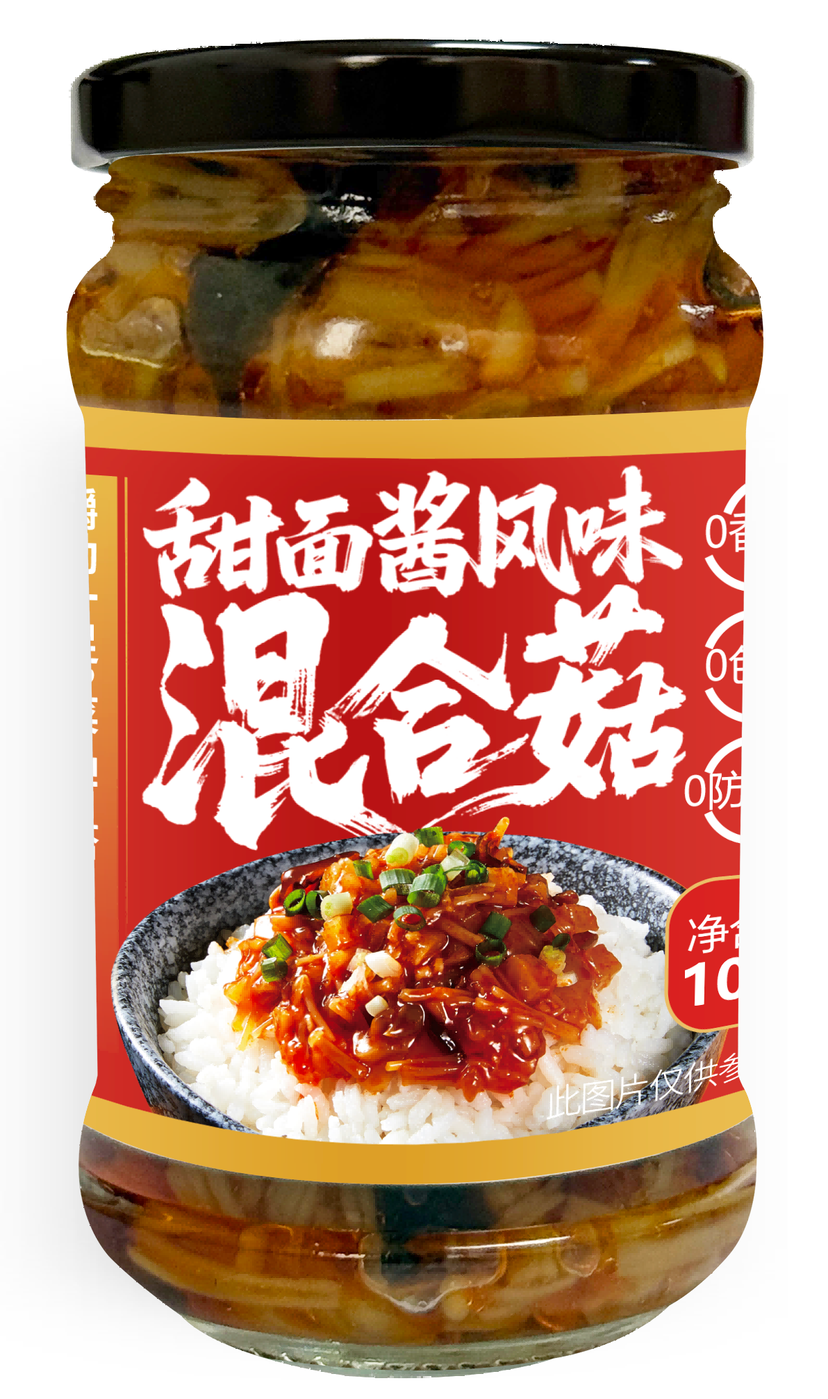 100g甜面醬風(fēng)味混合菇