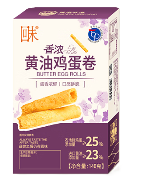 香濃黃油雞蛋卷140g