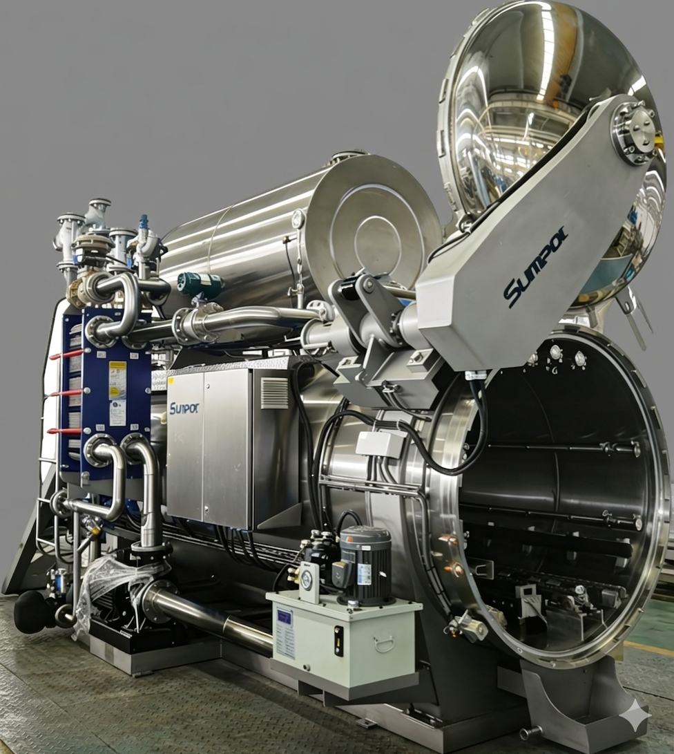 噴淋式晃動(dòng)殺菌釜