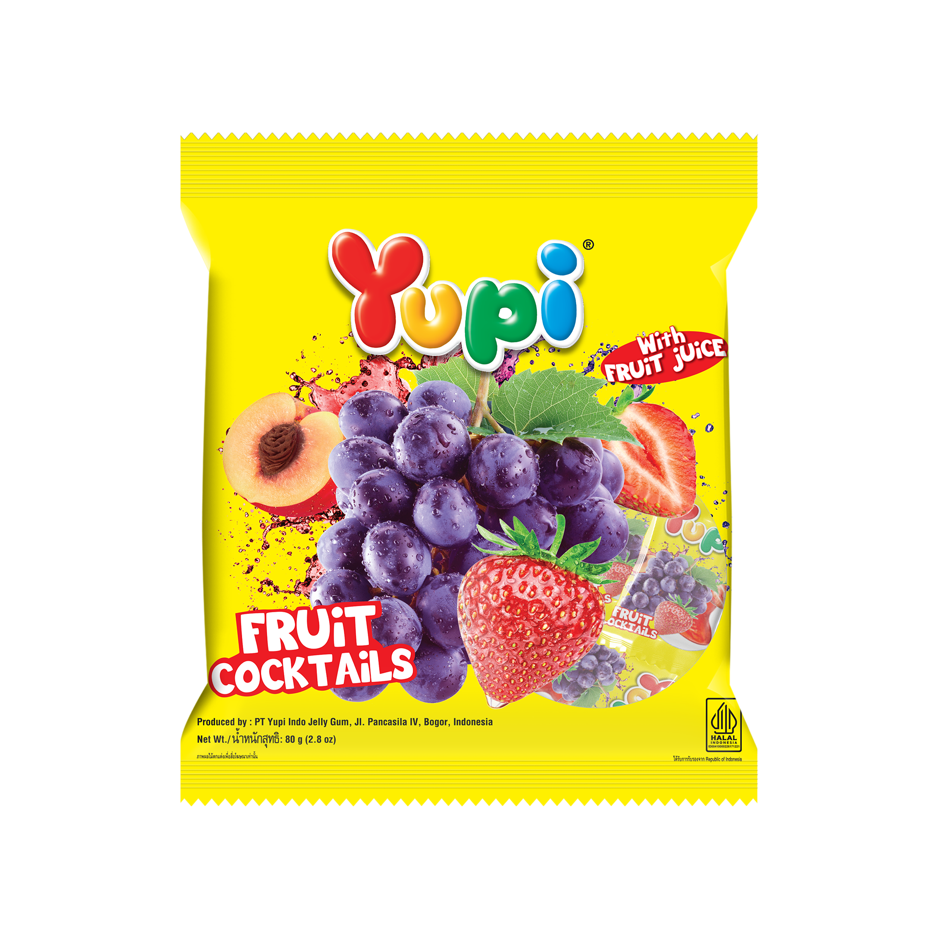 Yupi什錦水果造型軟糖 80g