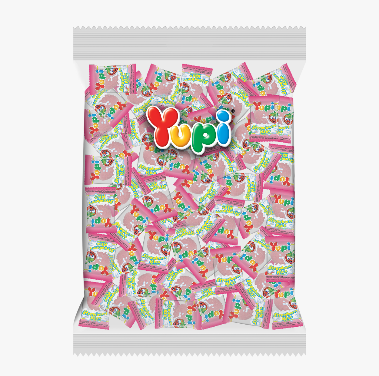 Yupi草莓牛奶味軟糖 900g