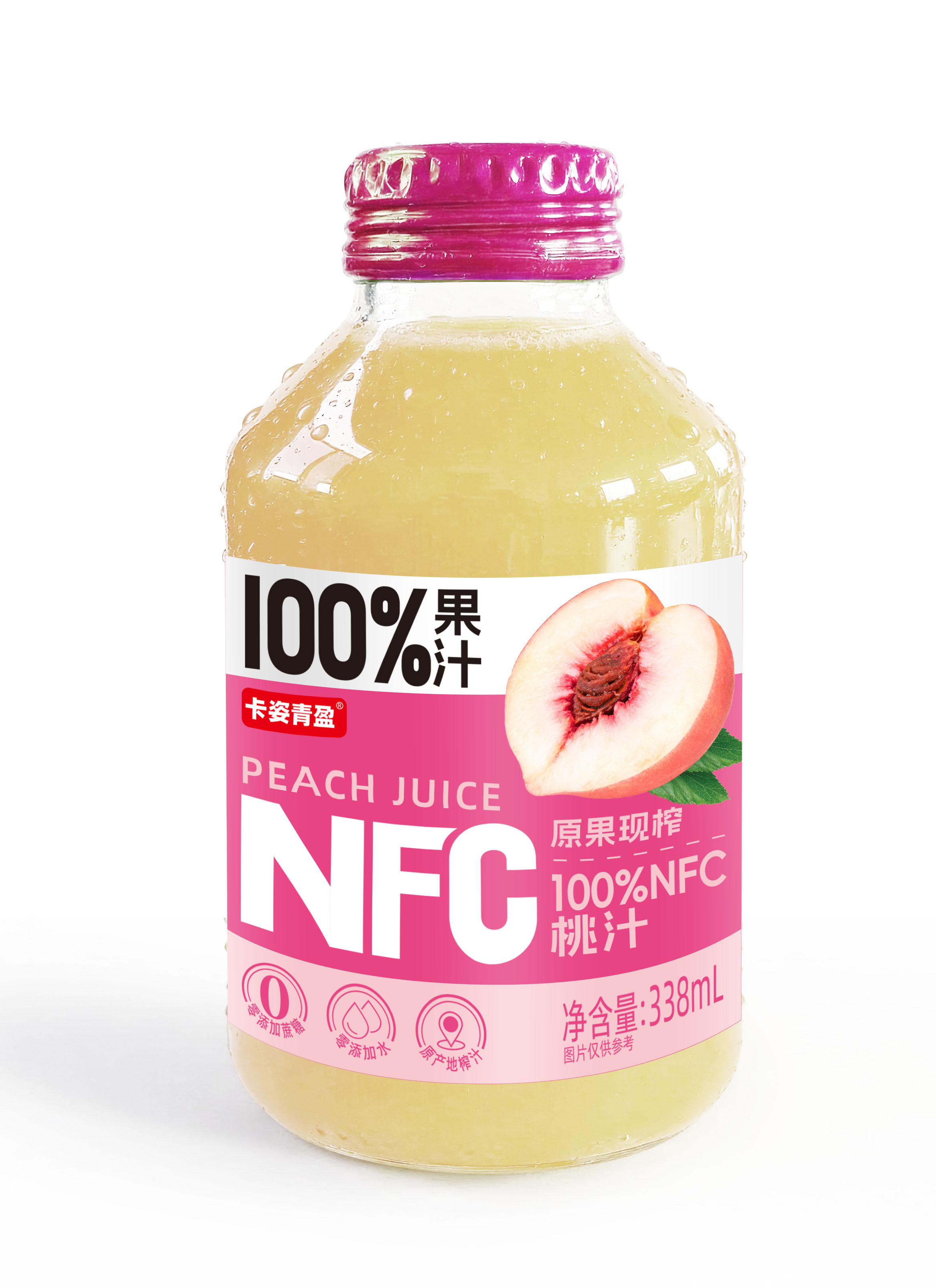 100%NFC桃汁