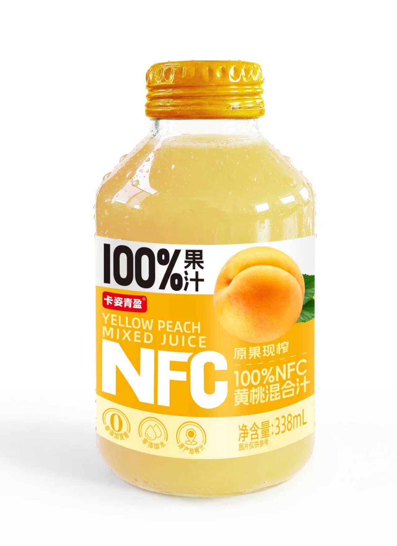 100%NFC黃桃混合汁
