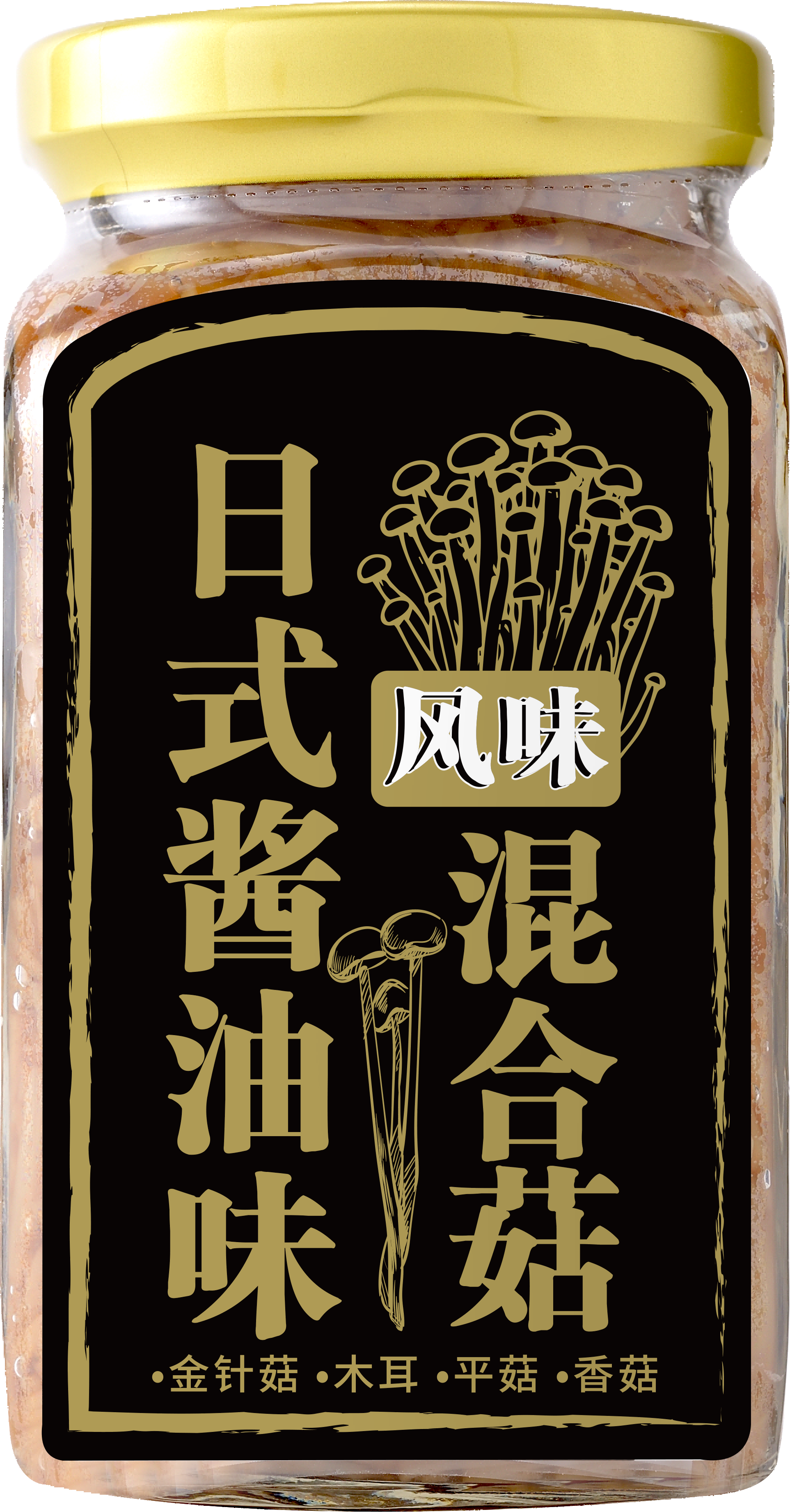 370g日式醬油混合菇