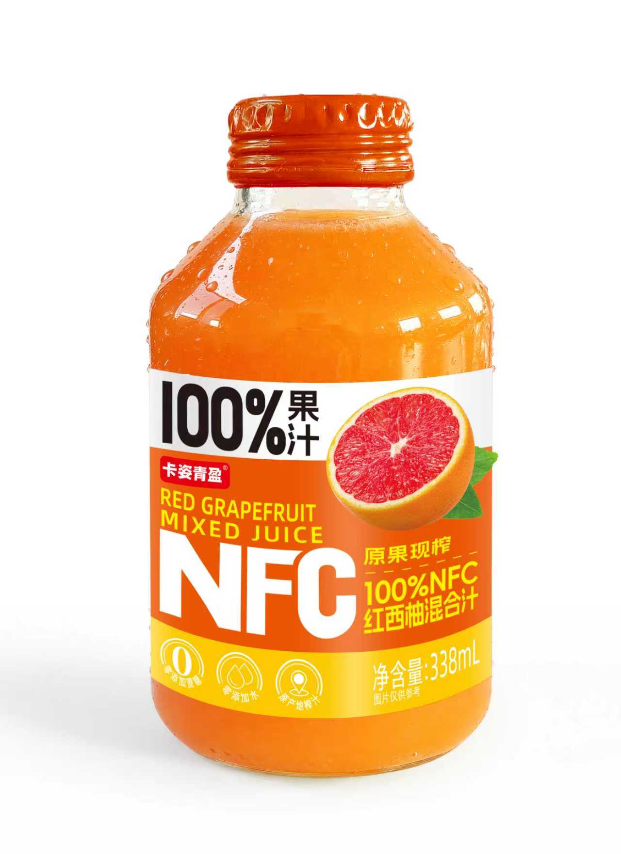 100%NFC紅西柚混合汁