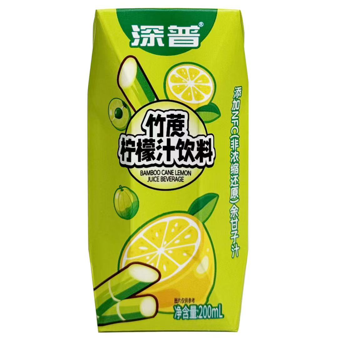 深普竹蔗檸檬汁飲料