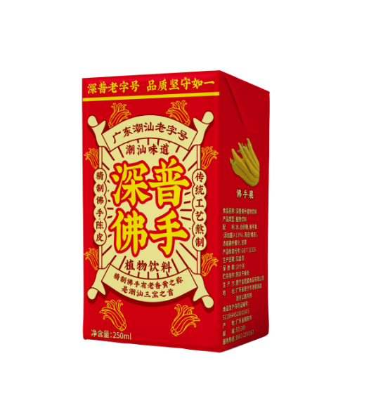 深普牌佛手植物飲料