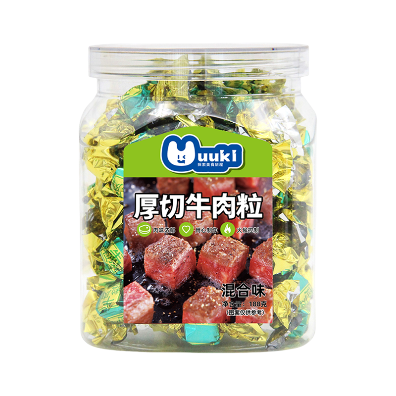 UUKI厚切牛肉粒188g