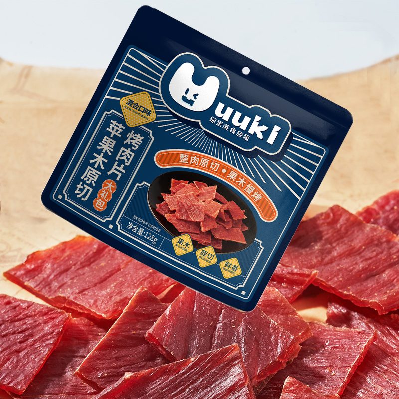 UUKI蘋(píng)果木原切烤肉片128g