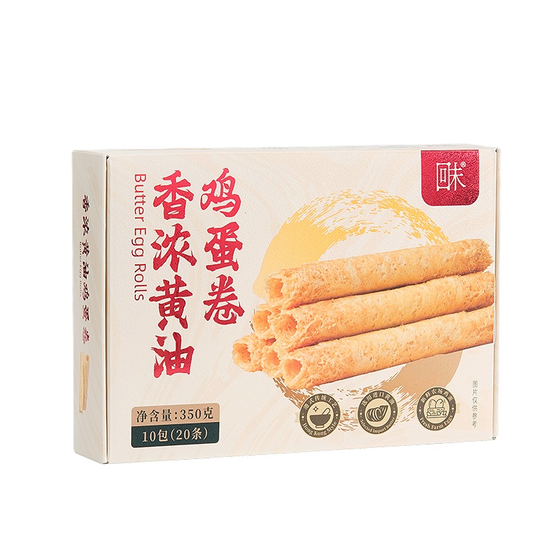 香濃黃油雞蛋卷350克