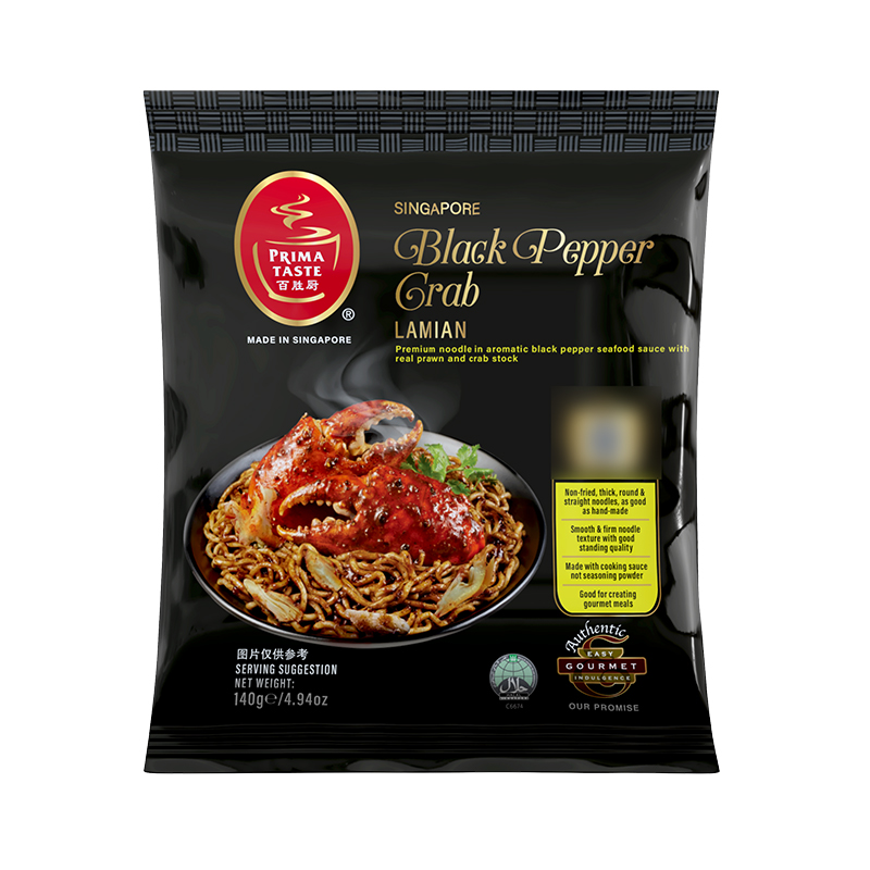 Black Pepper Crab Flavor Noodles