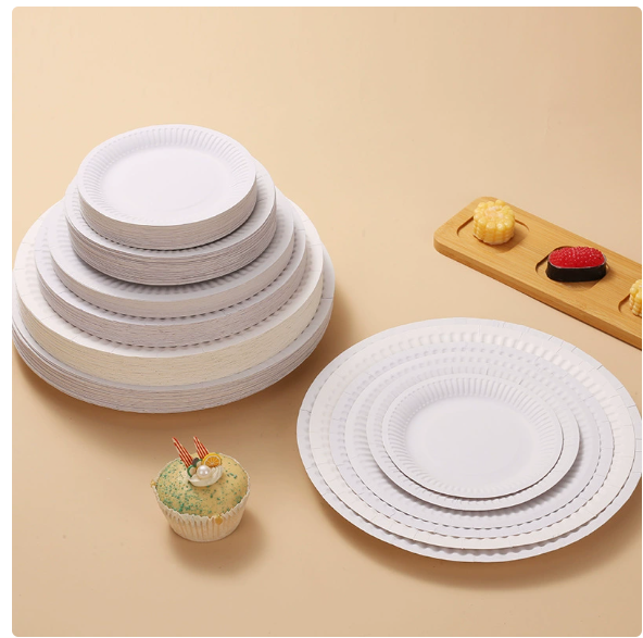 disposable paper plate