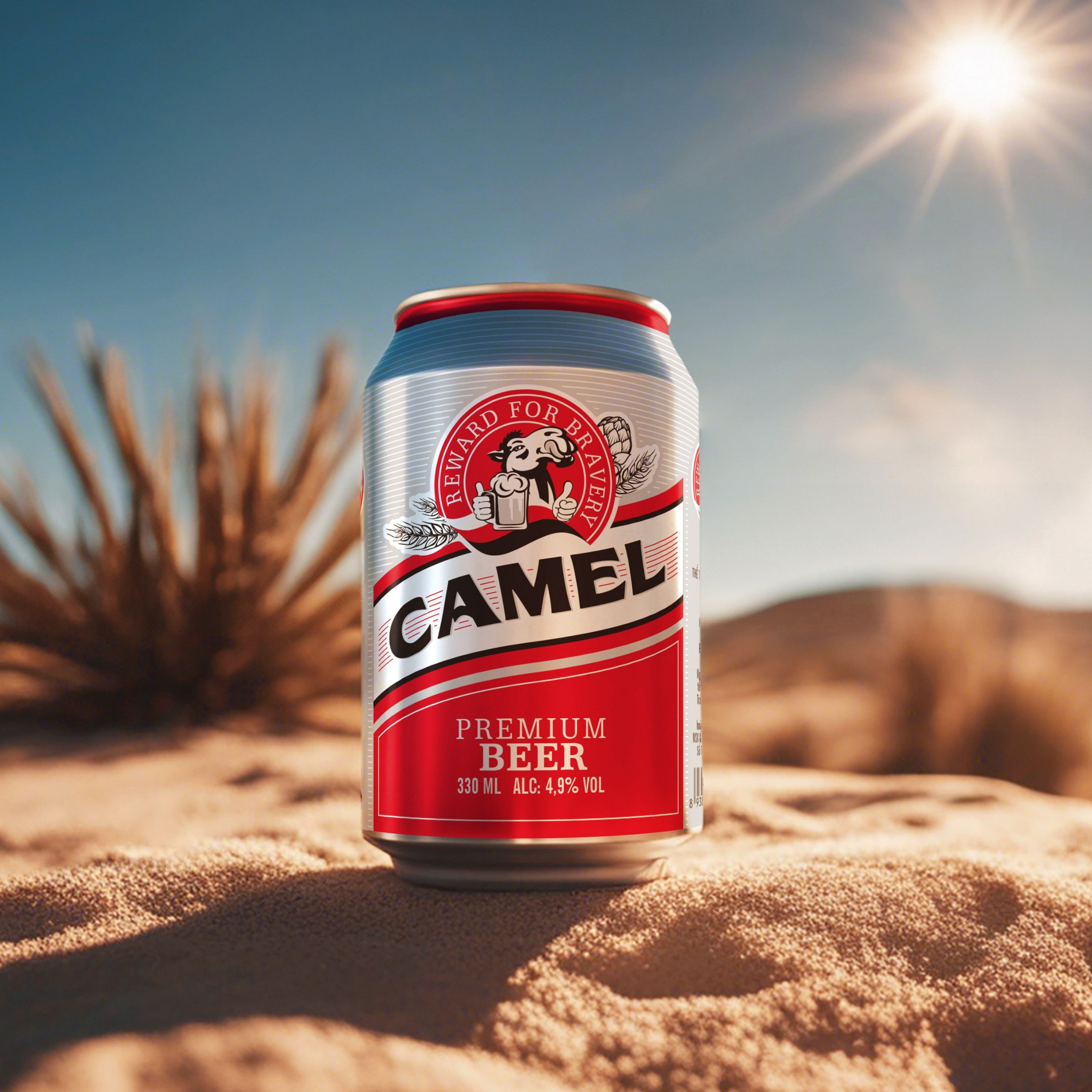 CAMEL PREMIUM BEER 4.9%