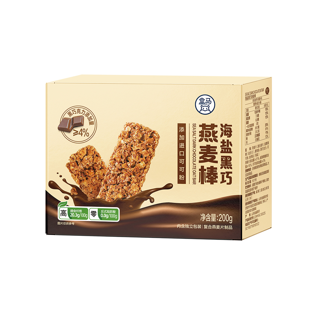盒馬海燕黑巧燕麥棒