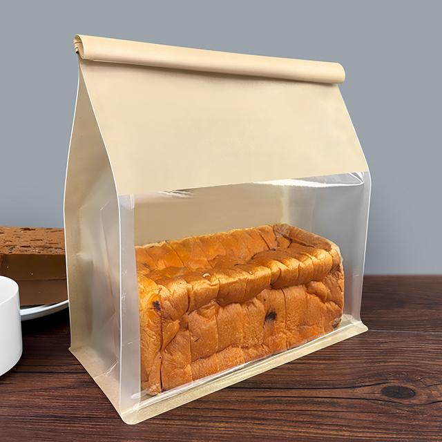 黃牛皮吐司面包袋帶鐵絲條