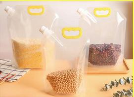 透明手提吸嘴袋