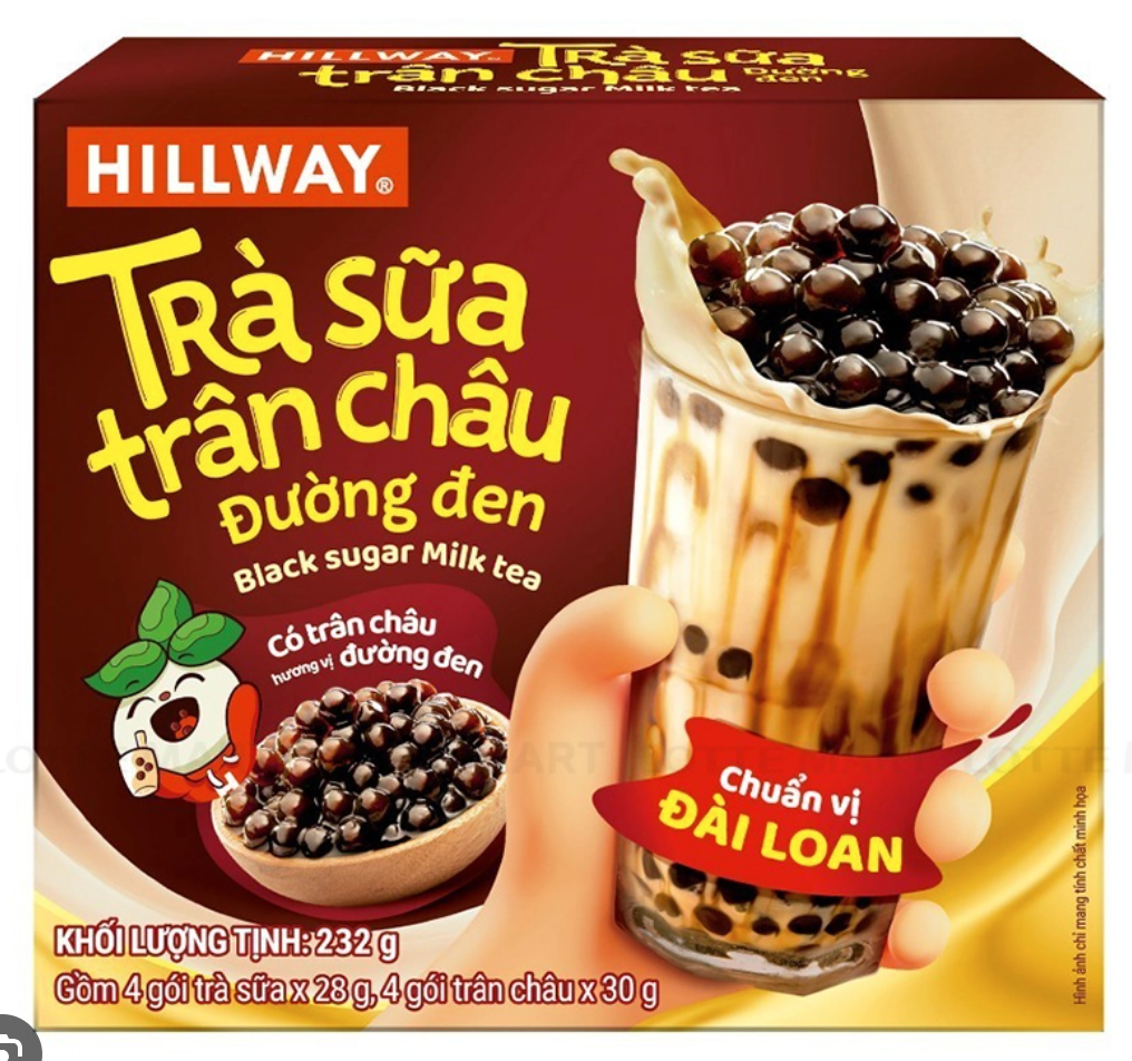 HILLWAY黑糖珍珠奶茶