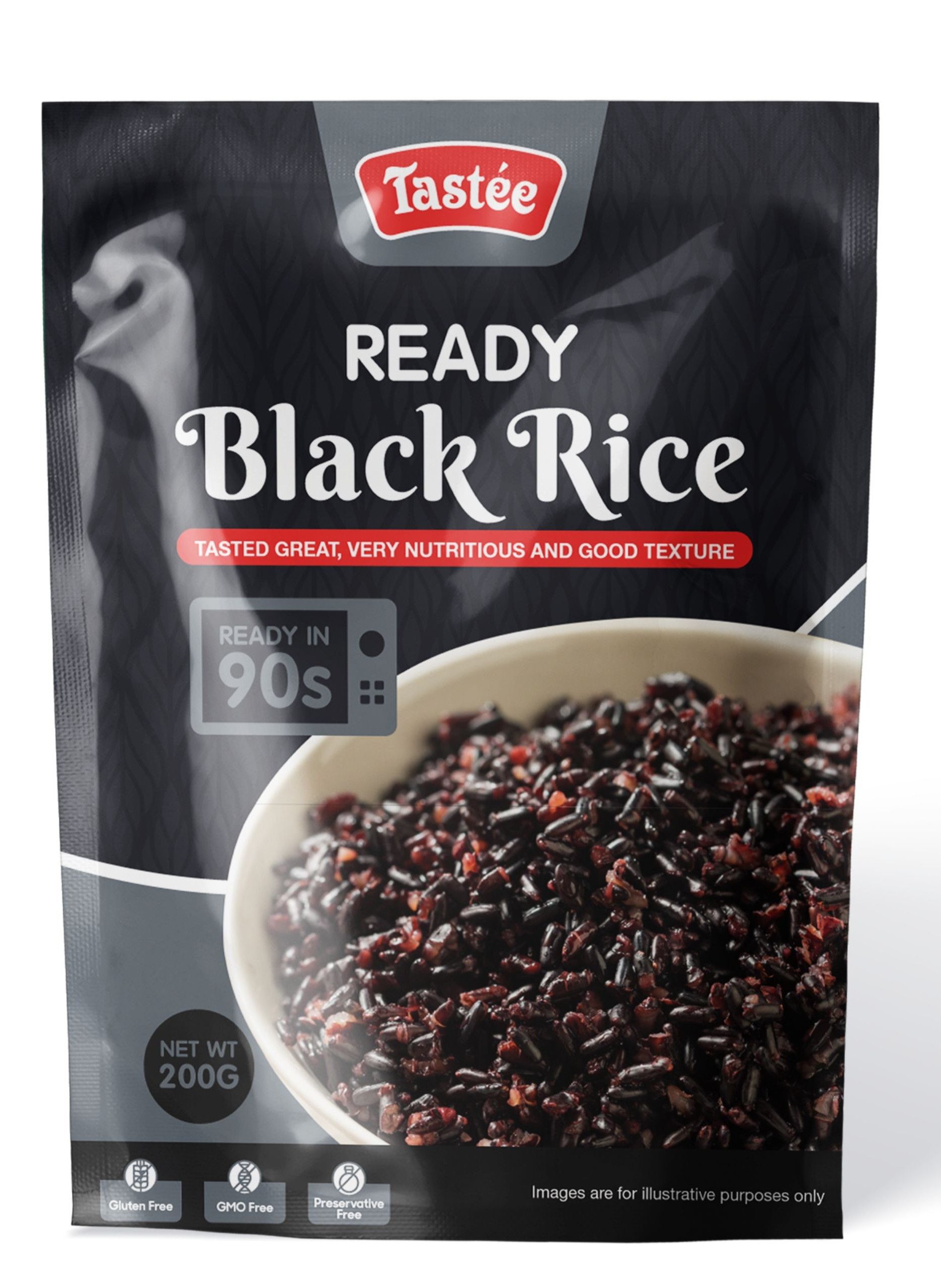 即食米 – 黑米