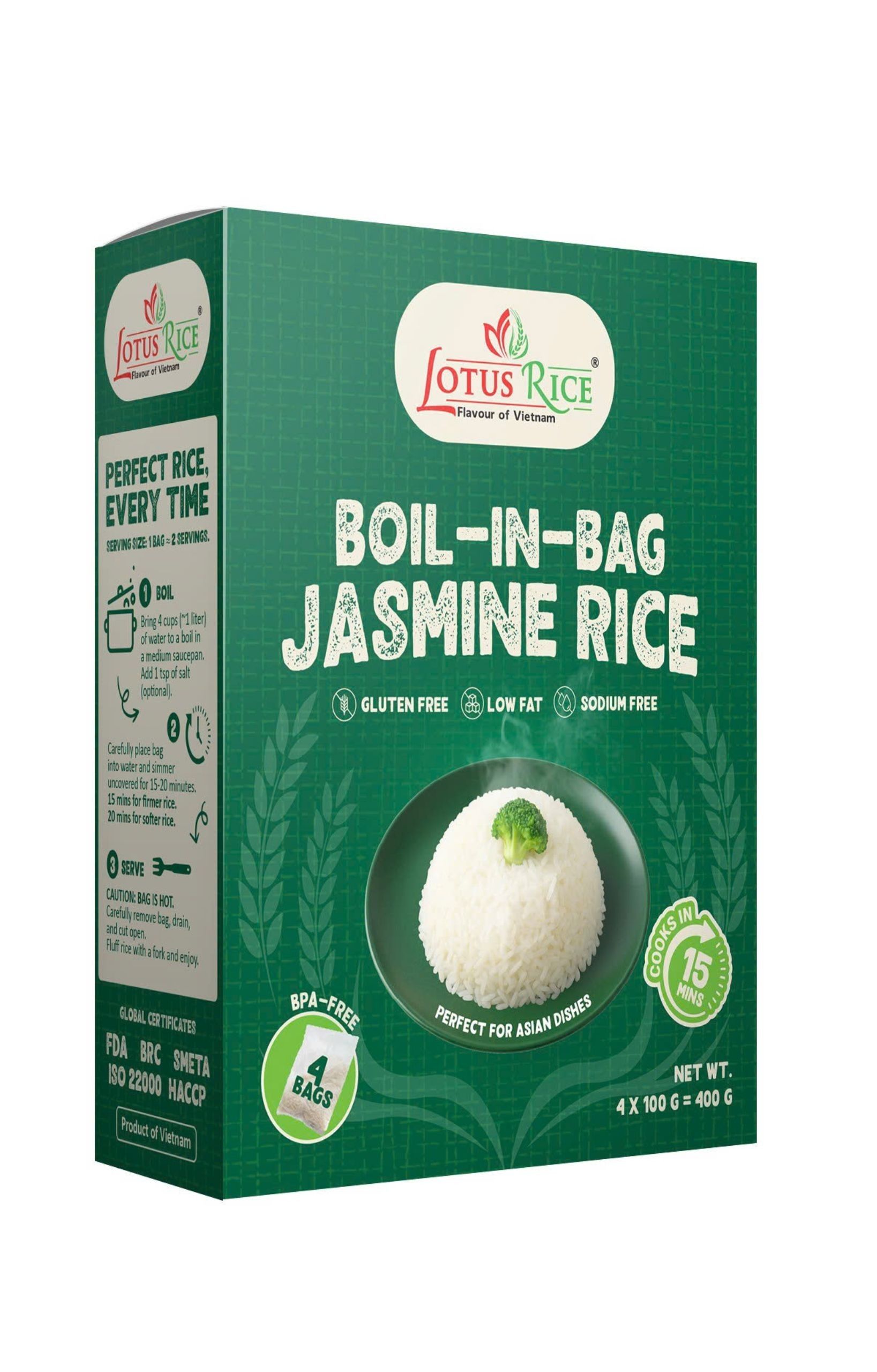 水煮袋茉莉香米