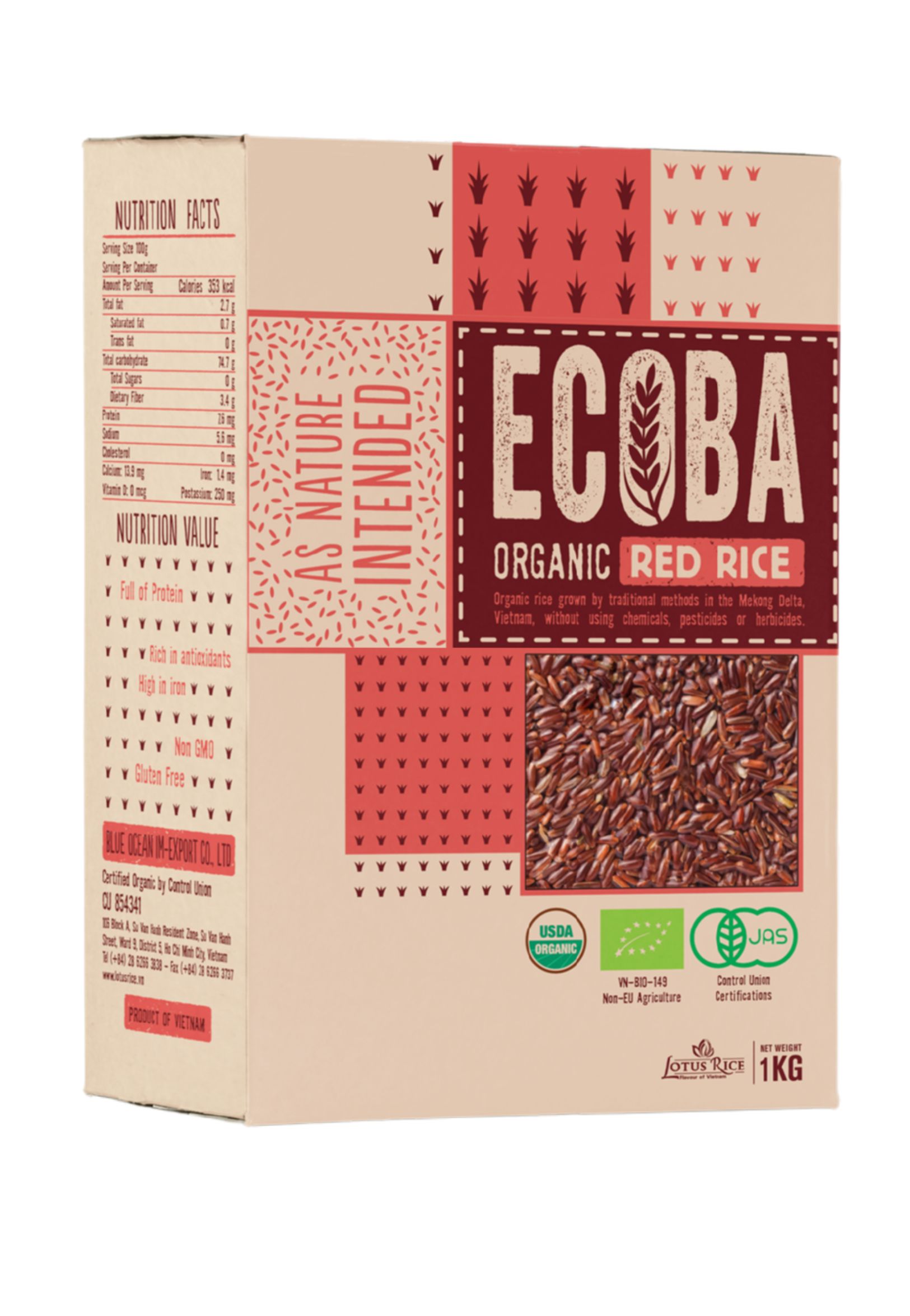 ECOBA有機(jī)紅米