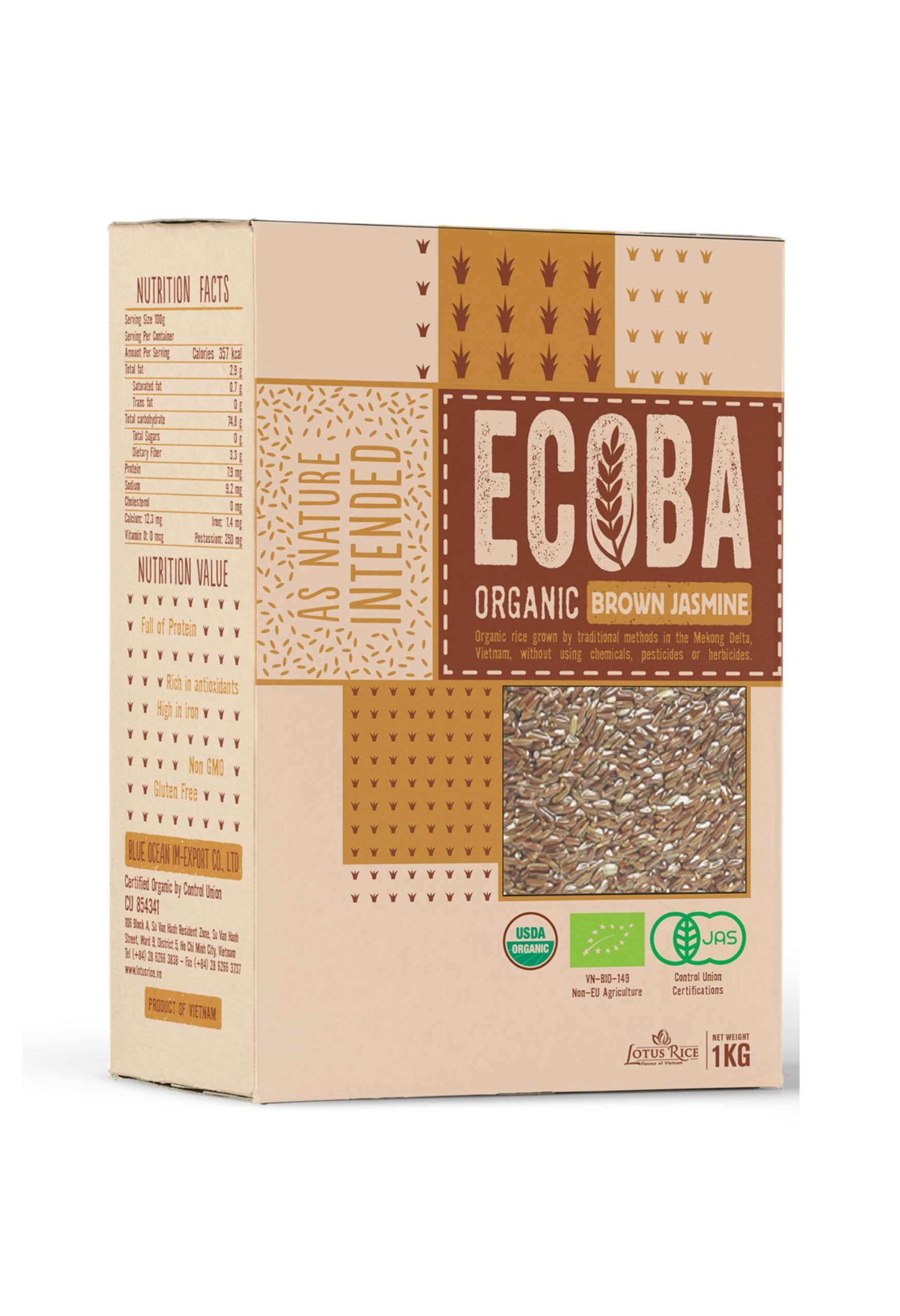 ECOBA 有機糙米