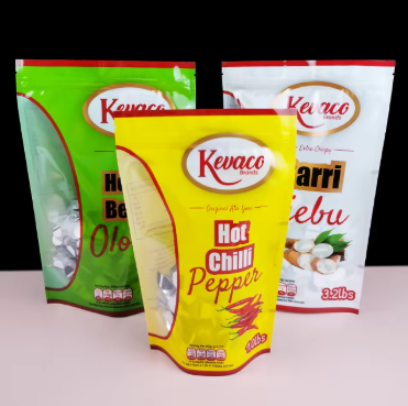 定制防潮自立袋帶拉鏈