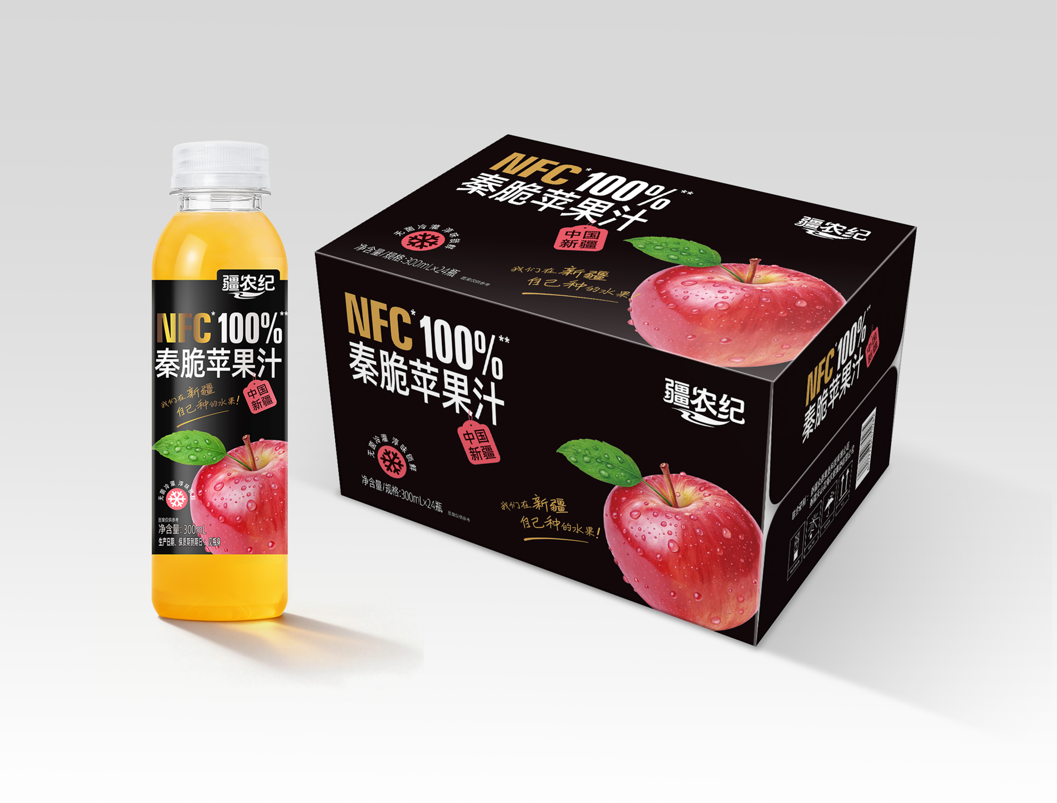 NFC100%秦脆蘋果汁