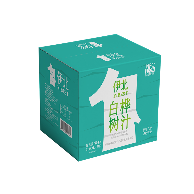 伊北 330毫升瓶裝白樺樹汁