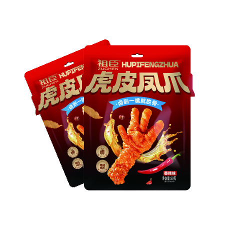 祖臣香辣味虎皮鳳爪（80g）