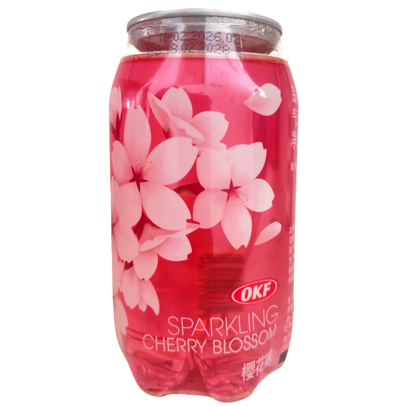 OKF牌櫻花味氣泡水