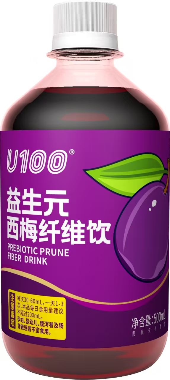 U100益生元西梅纖維飲500ml