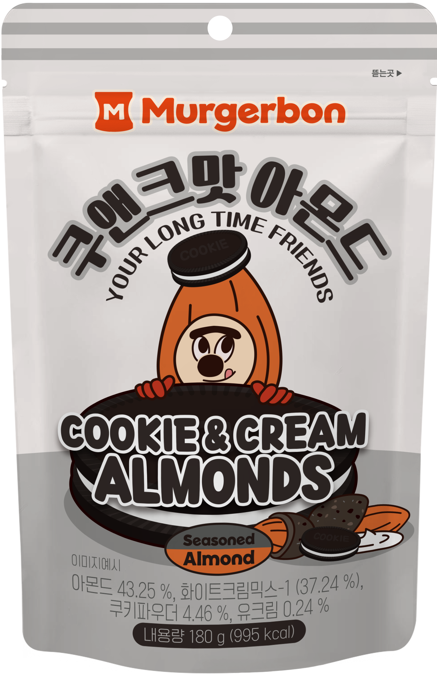 曲奇奶油味扁桃仁