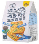 奇亞籽藍藻青蔥蘇打餅