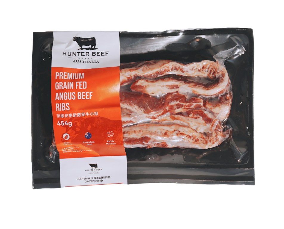 安格斯黑牛 牛小排(不帶骨)MBS 3+