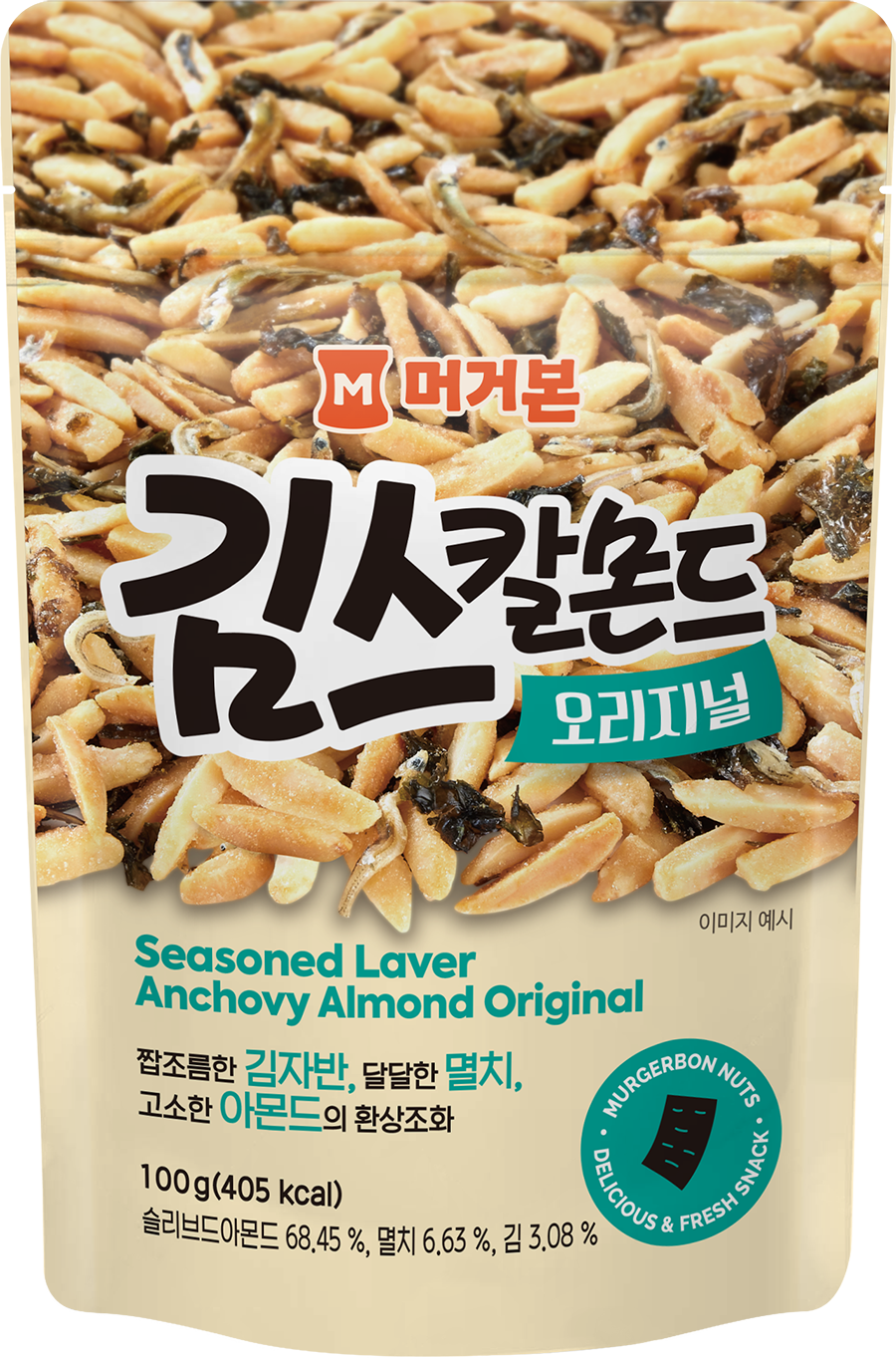 海苔鳀魚干扁桃仁條