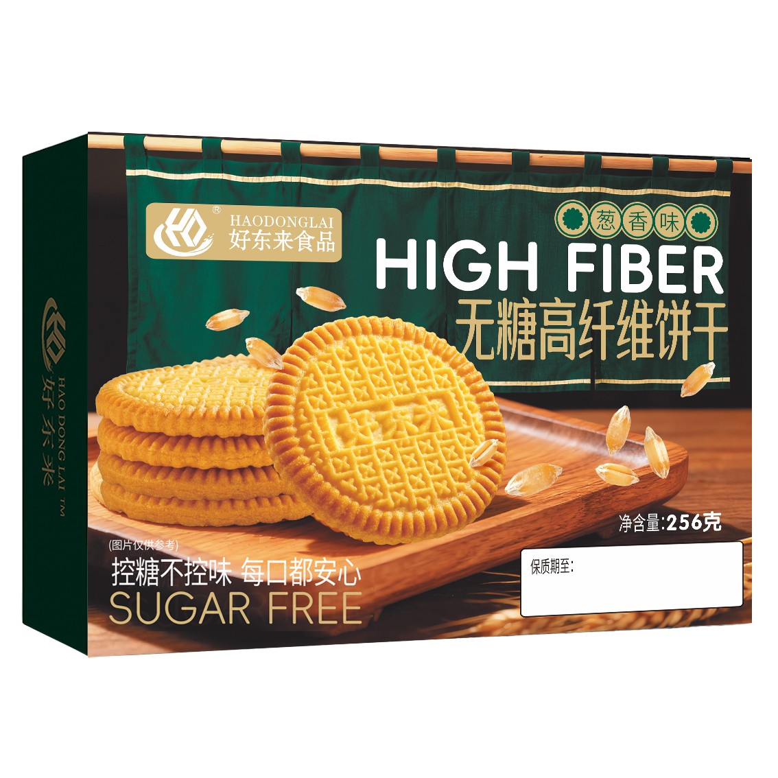 上海好東來無糖高纖維餅干