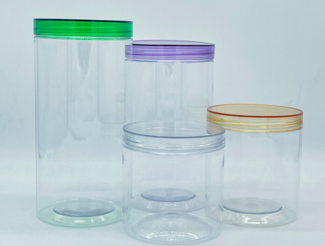 透明圓瓶