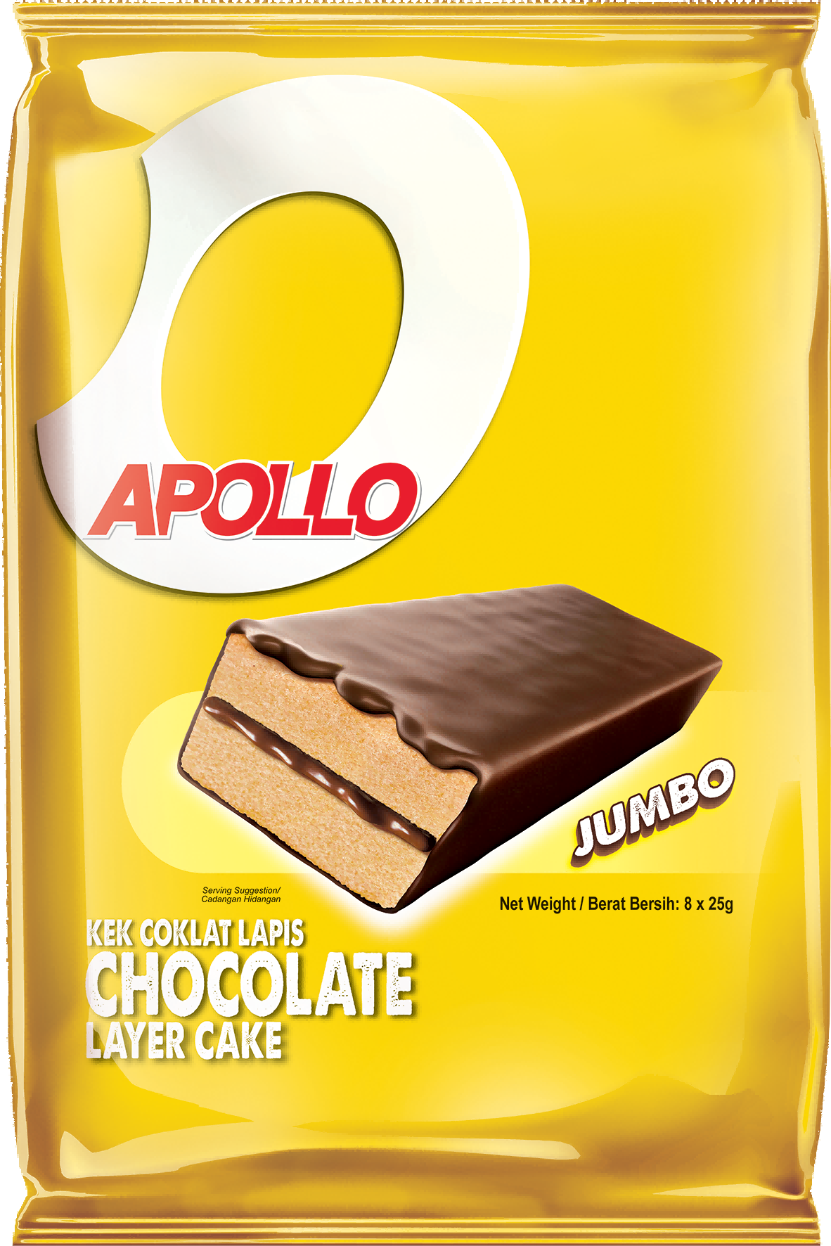 Apollo Chocolate Layer Cake, 200g