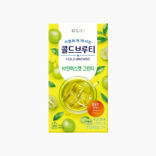 韓茶) 冷泡陽光麝香葡萄綠茶 1.5g